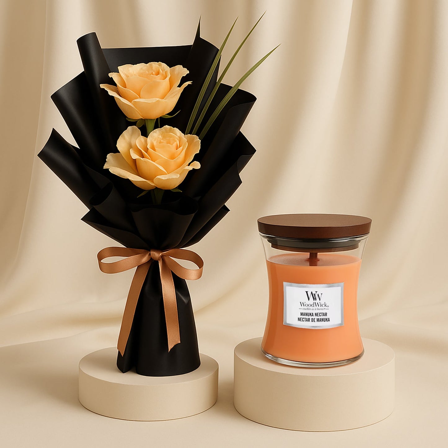 Medium Hourglass Manuka Nectar – Luxurious Bloom & Honey Gift Set
