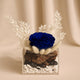 Elegant Midnight Dream: Royal Blue Rose Arrangement