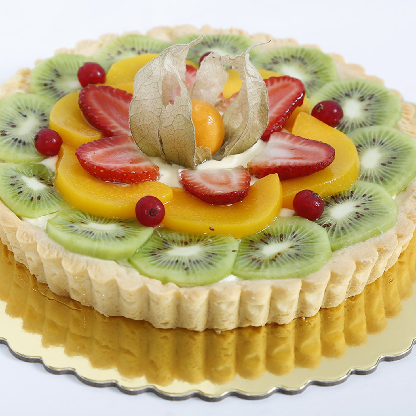 Exquisite Mix Fruit Vanilla Tart Cake
