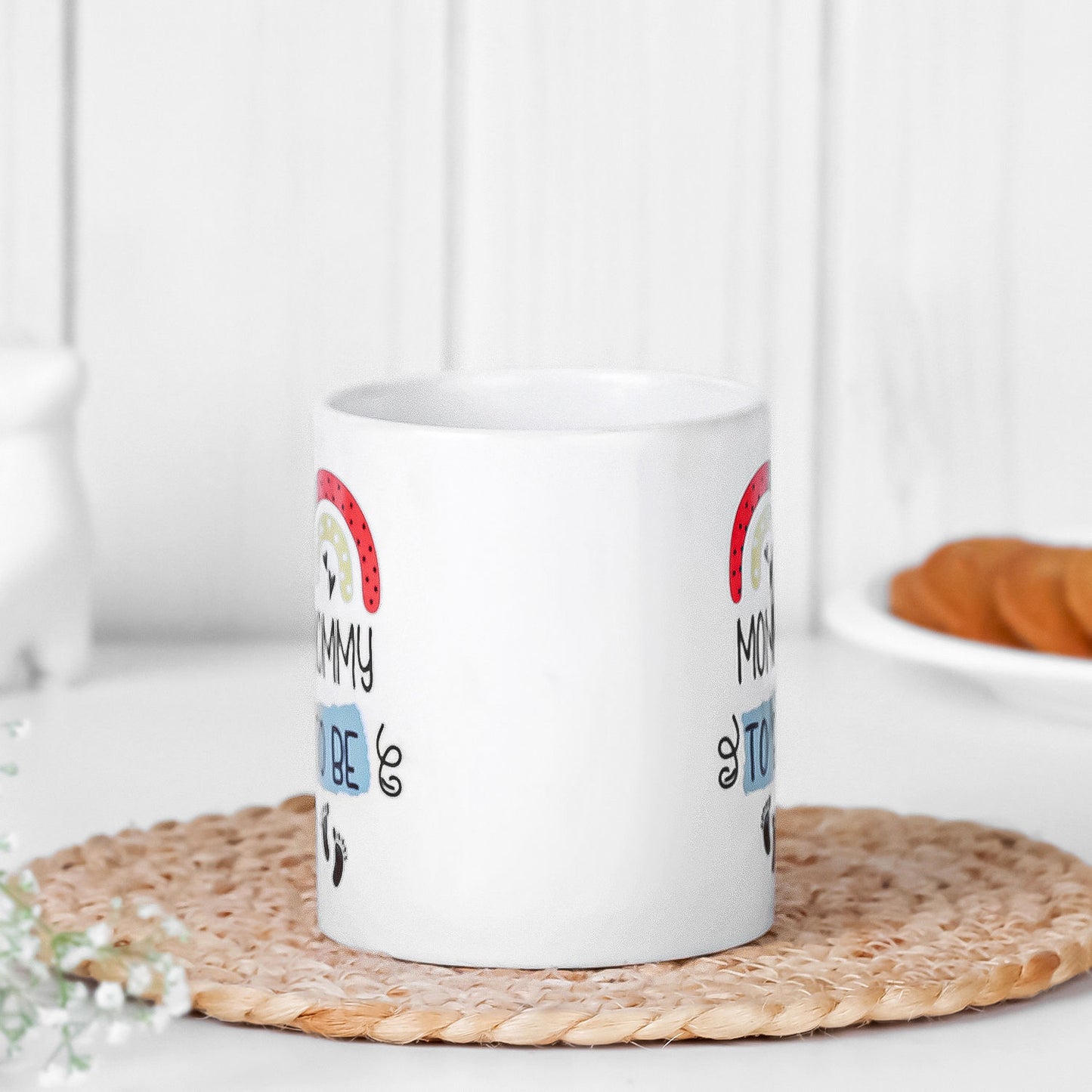 Charming Ceramic 'Mommy To Be' Mug - Perfect Gift for Expectant Mothers