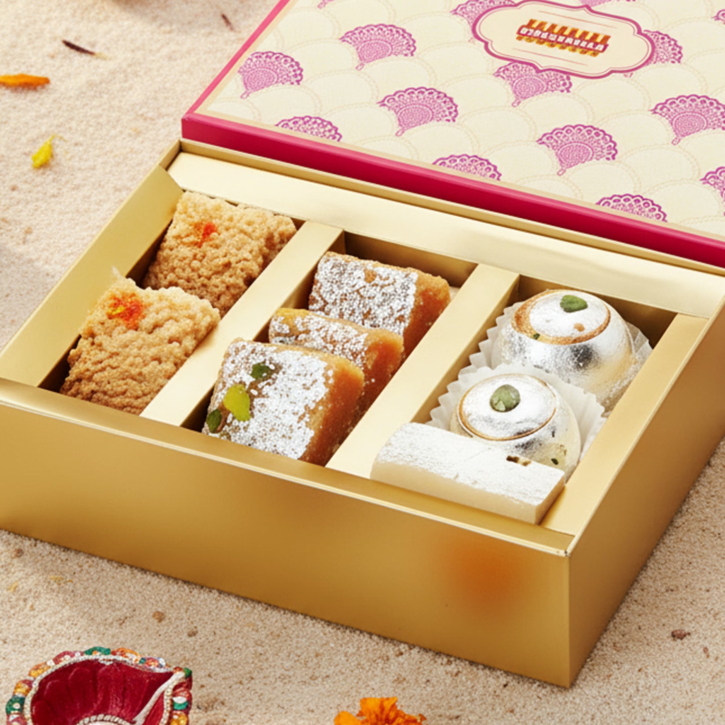 Moong & Khoya Festive Burfi