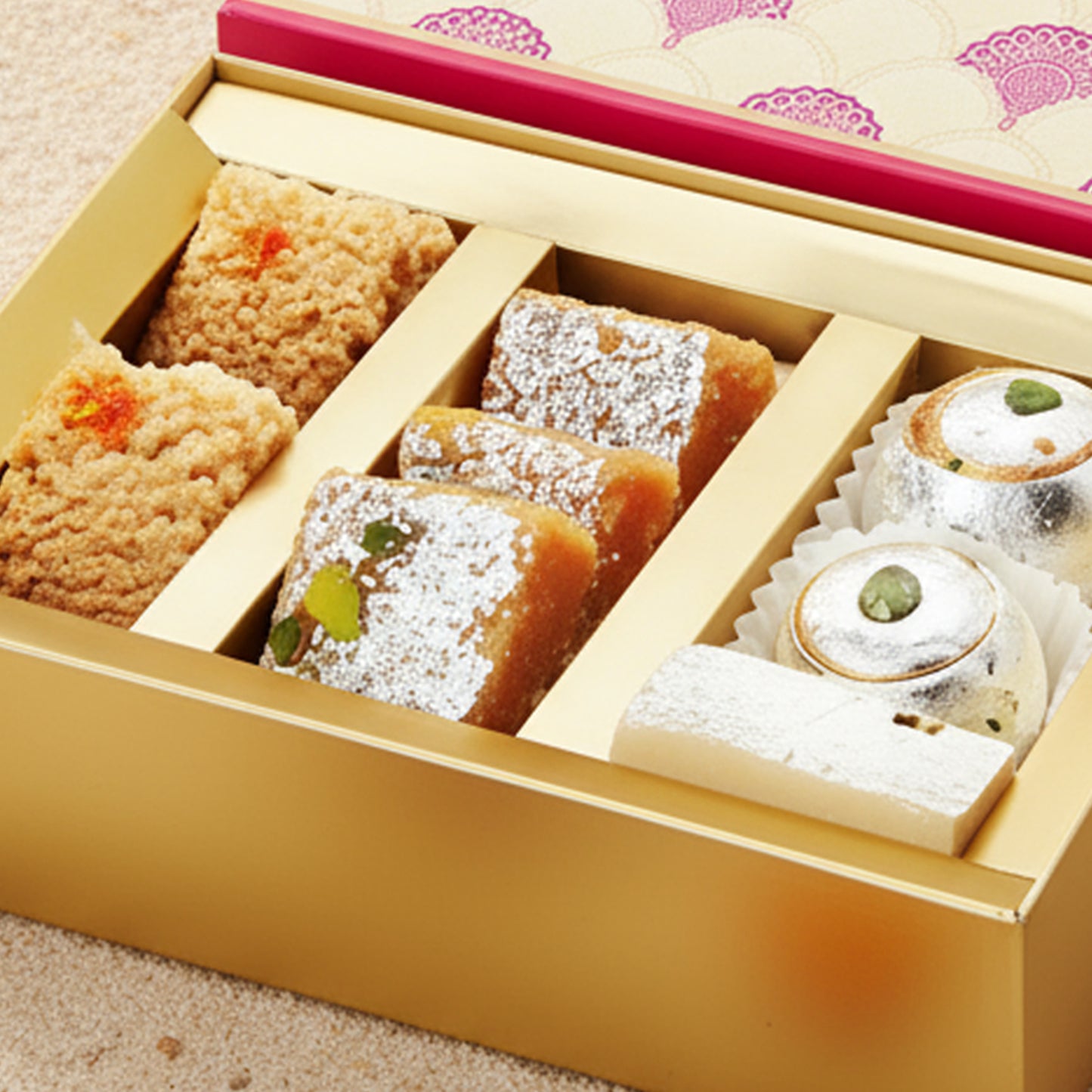 Moong & Khoya Festive Burfi