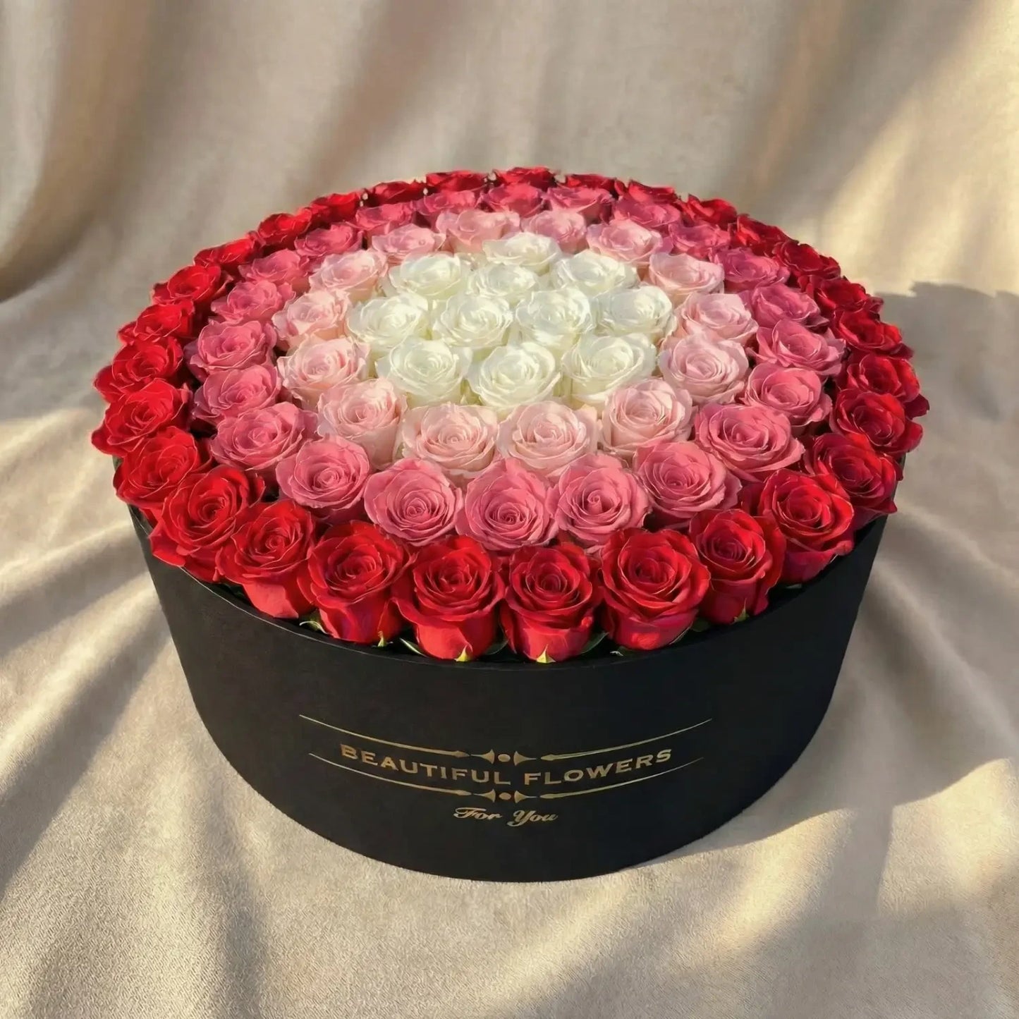 Exquisite Valentine's Rose Symphony