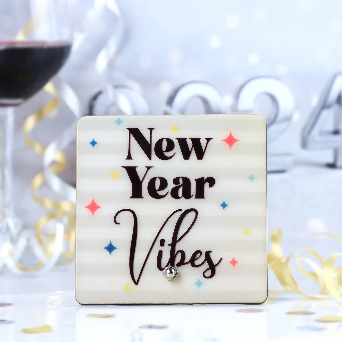 New Year Vibes Table Top Decor