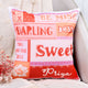 Charming Personalized Valentine Cushion – Cute & Romantic Gift