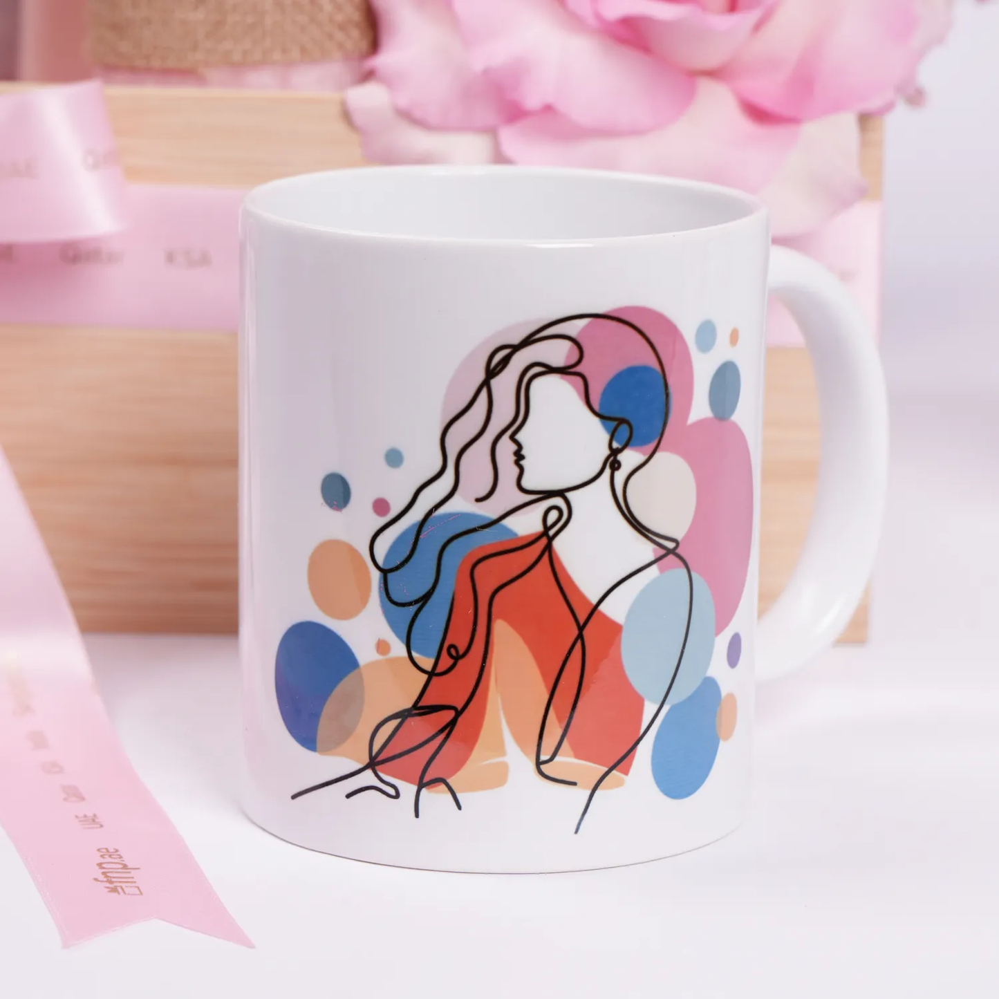 Stylish Printed Women's Day Mug - Celebrate Empowerment