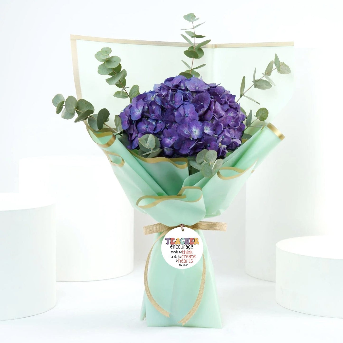 Purple Hydrangea Bouquet