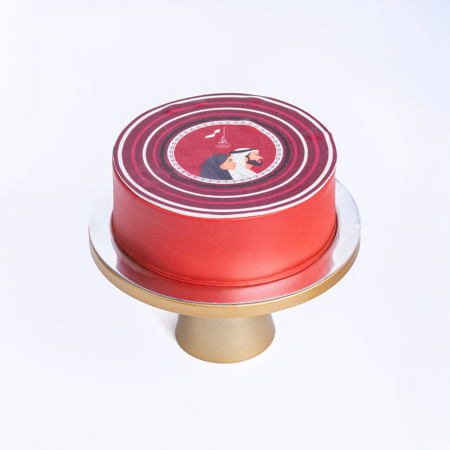 Celebrate Qatar National Day with a Delightful Red Velvet Cake