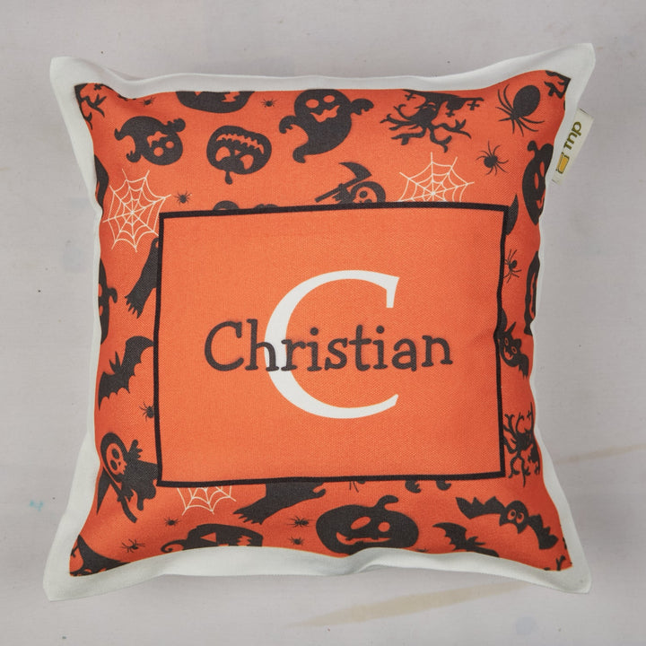 Personalized Quirky Halloween Cushion - Perfect for Spooky Decor