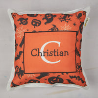Personalized Quirky Halloween Cushion - Perfect for Spooky Decor