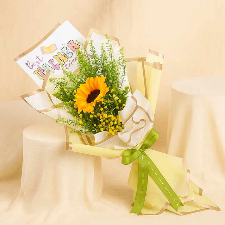 إشراقة الشكر: باقة جميلة من دوار الشمس