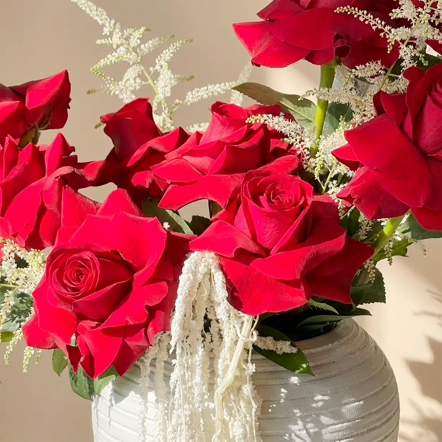 Elegant Red Reverie Floral Arrangement