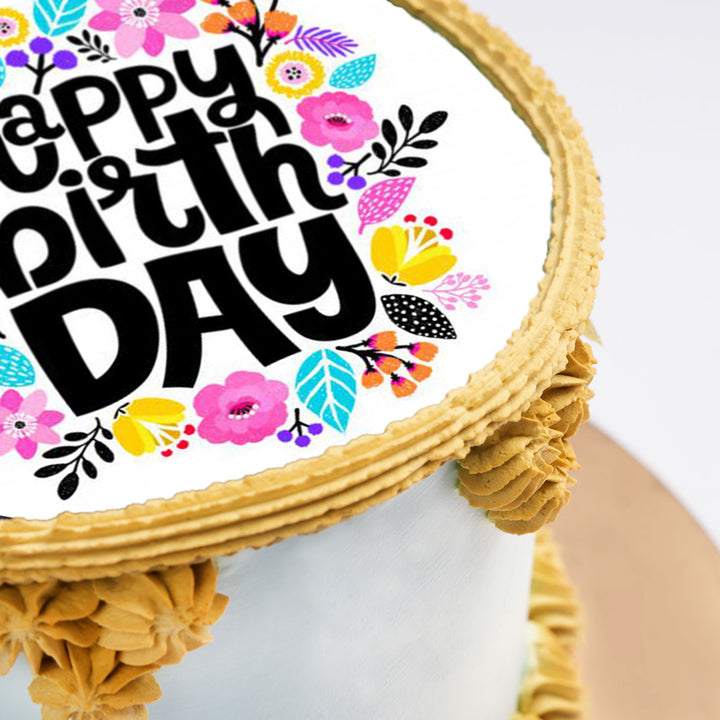 كيكة عيد ميلاد بالشوكولاتة – سيمفونية مبهجة