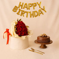 لحظة حمراء رائعة: طقم هدية عيد ميلاد مثالي