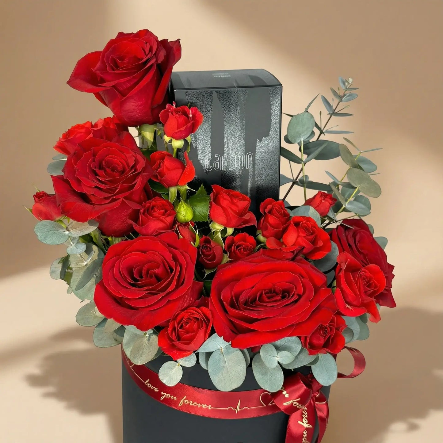 Romantic Indulgence Gift Set with Ajmal Carbon Perfume