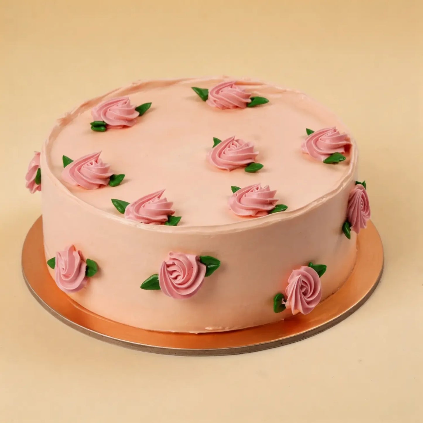 Rosy Charm Celebration Cake 1 Kg