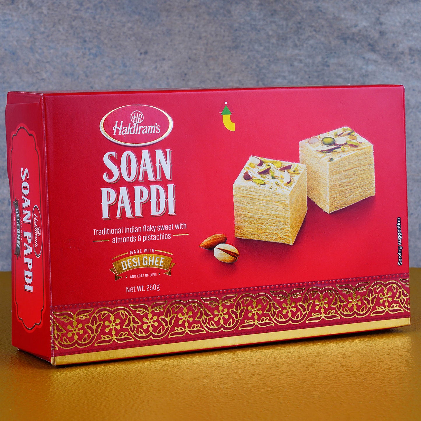 Elegant Rudraksha Bracelet with Delicious Soan Papdi Gift Set