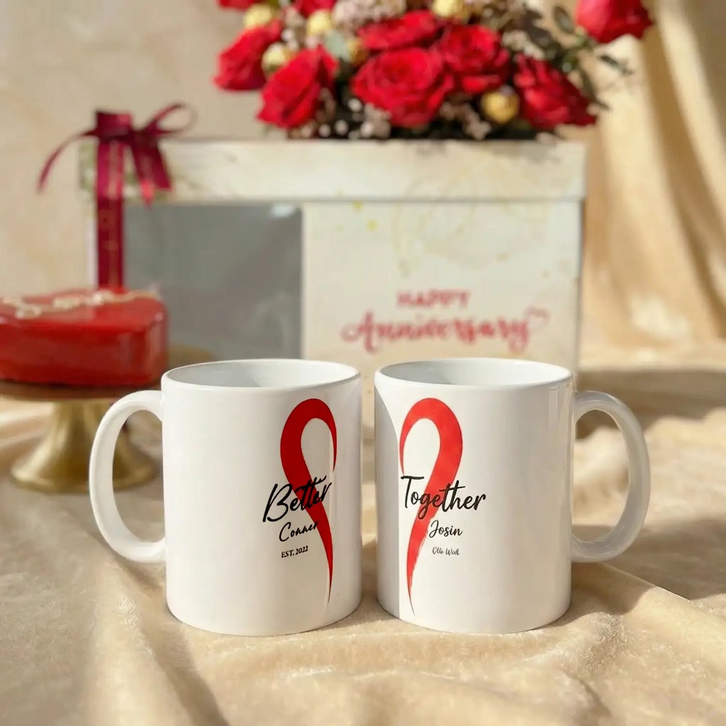 Romantic Scarlet Anniversary Gift Set