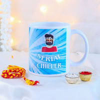 Serial Chiller Ceramic Mug for Brothers - Personalized Gift Set