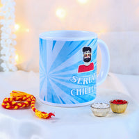Serial Chiller Ceramic Mug for Brothers - Personalized Gift Set