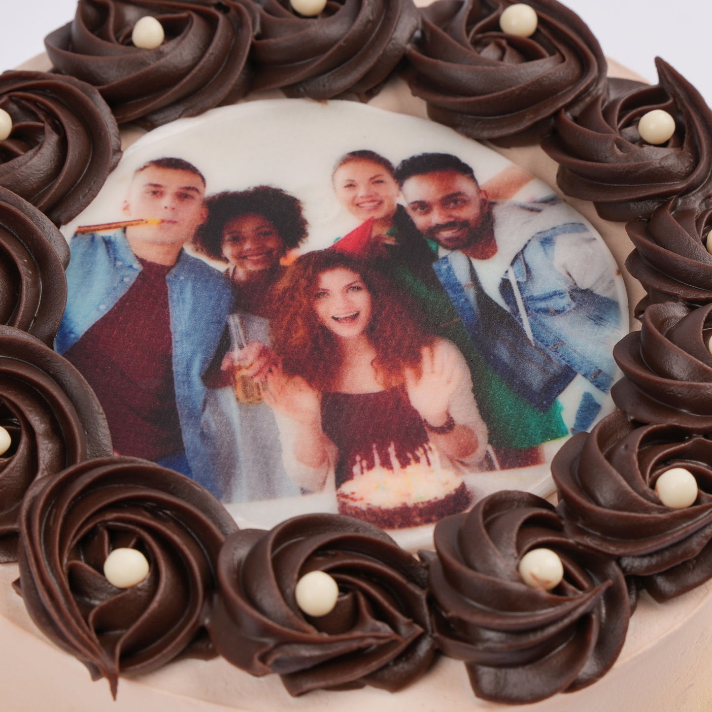 Sinful Symphony Photo Cake