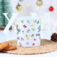 Sip & Spread Holiday Cheer with a Personalized Festive Mug