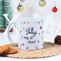 Sip & Spread Holiday Cheer with a Personalized Festive Mug