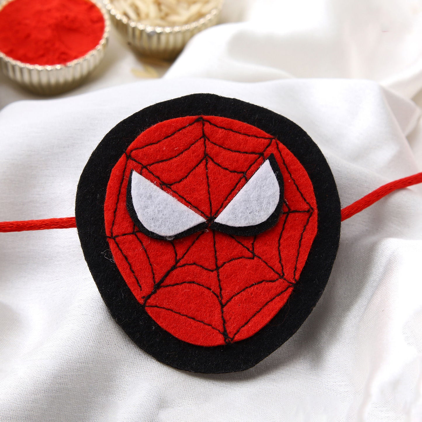 Sneh Spider Man Rakhi & Rasmalai