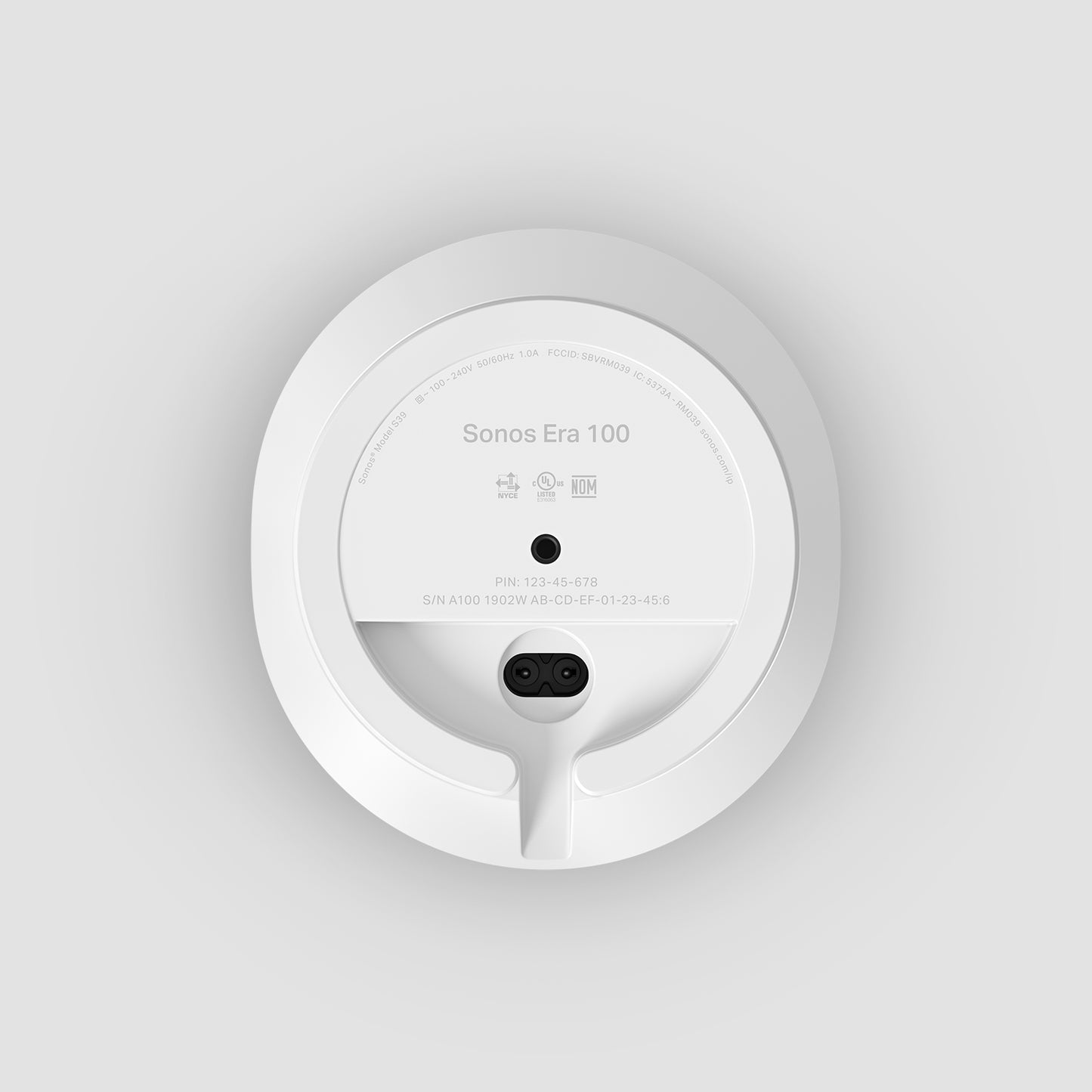 Sonos Era 100 Wi-Fi & Bluetooth Home Speaker – White