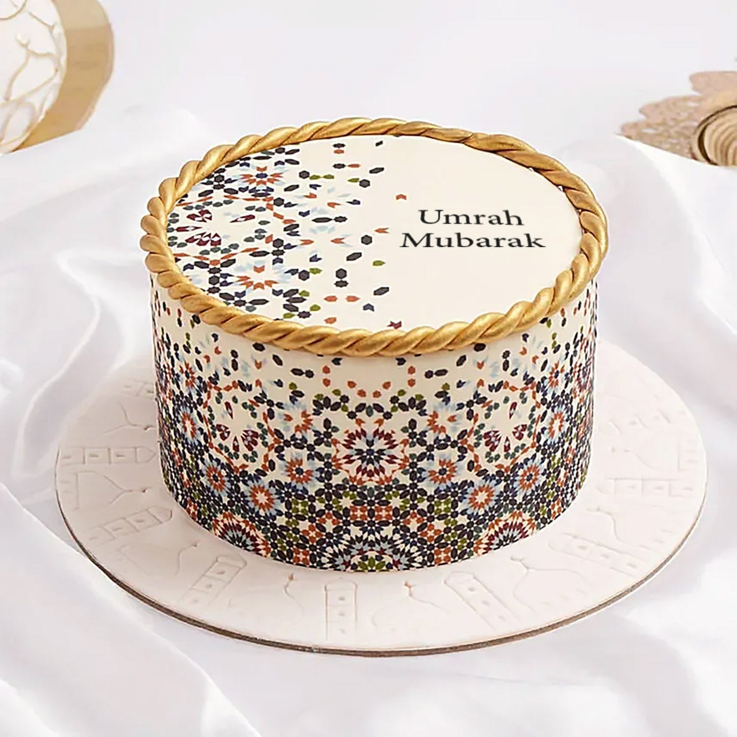 Special Delight Umrah Mubarak Cake