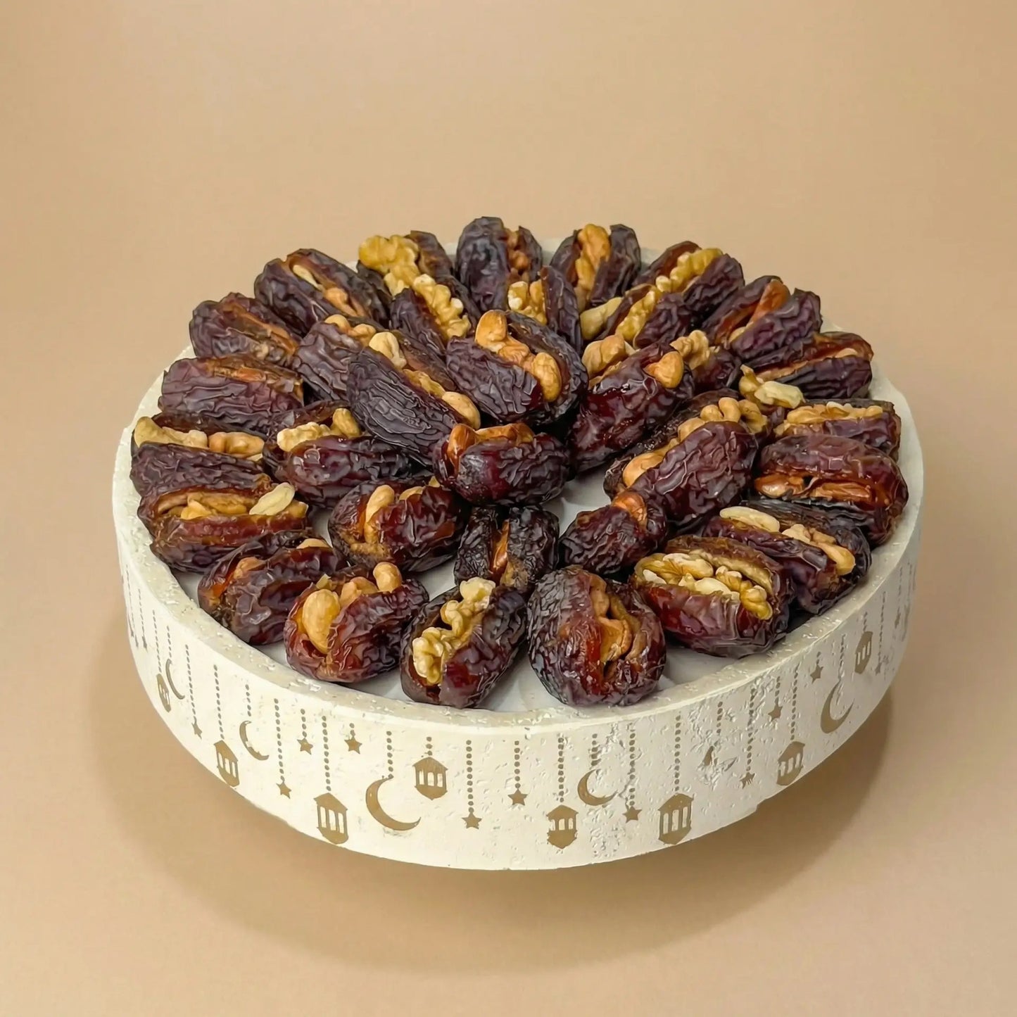 Luxury Nut-Stuffed Dates in Elegant Vase