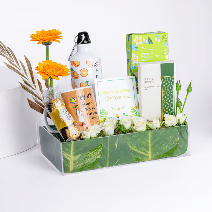 صندوق الشمس والراحة - هدية لتعزيز الشفاء