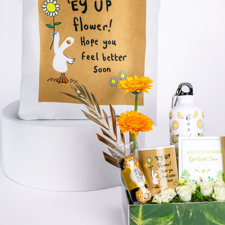 صندوق الشمس والراحة - هدية لتعزيز الشفاء