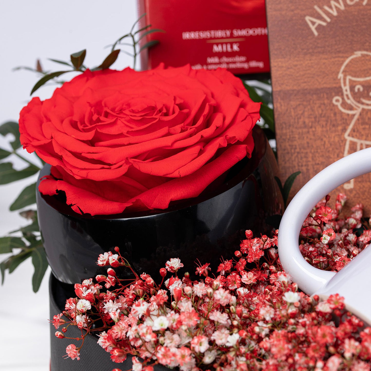 Sweet Embrace Valentine Hamper - A Romantic Gift of Love