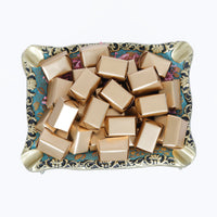 Sweetness Overloaded: Luxurious Belgian Chocolate in Elegant Ash Resin Tray