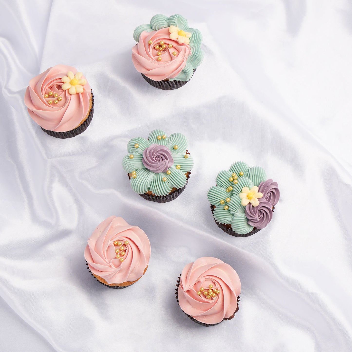 Tasteful Pastel Cupcakes