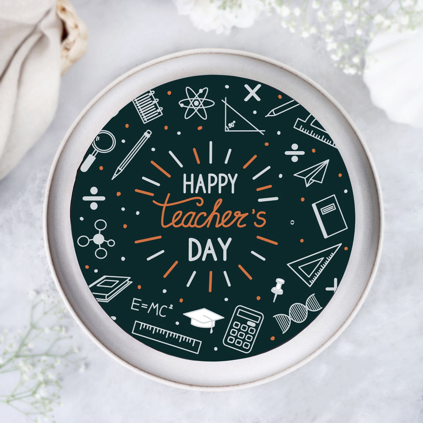 Delightful Teacher's Day Chocolate Joy Cake
