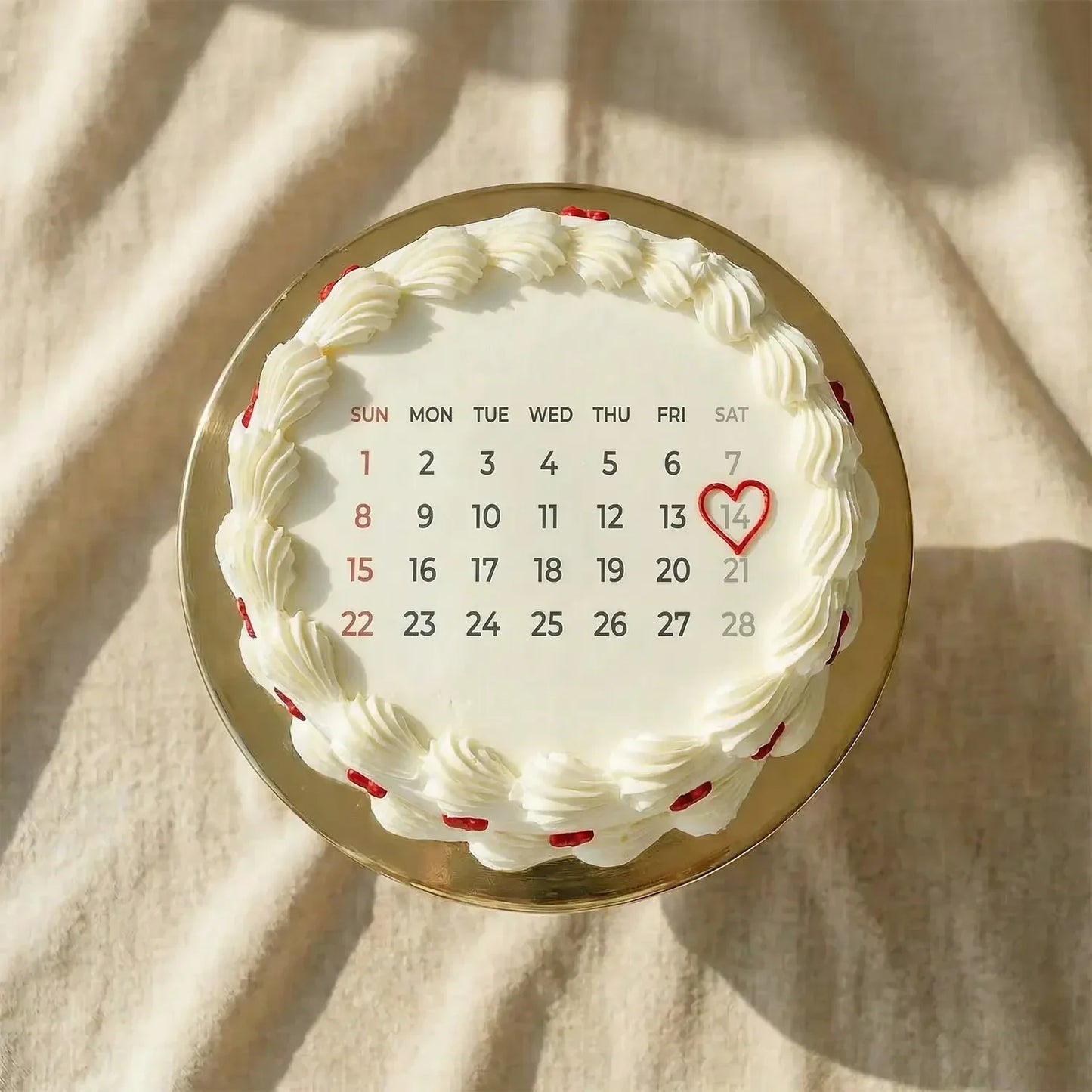 Romantic Chocolate Valentine Celebration Cake