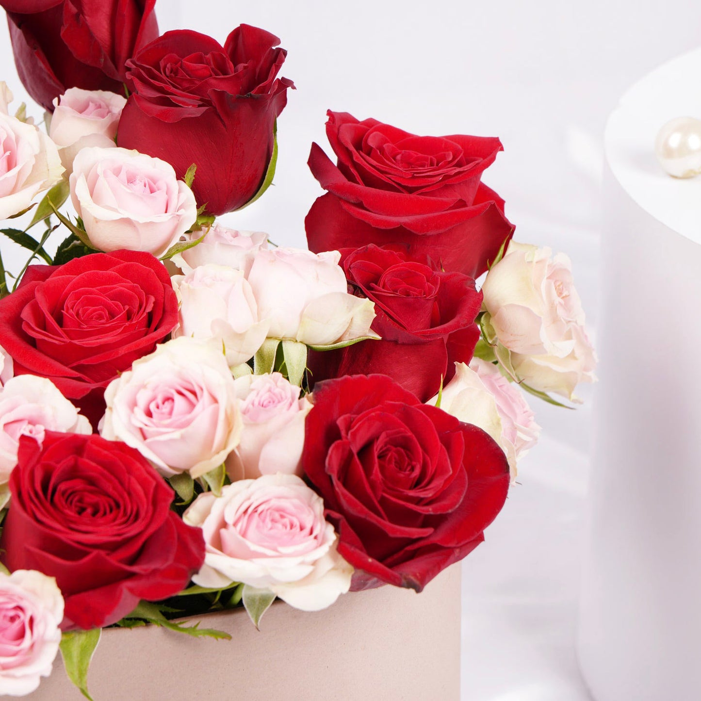 Exquisite Touch of Love Valentine's Day Flower Arrangement
