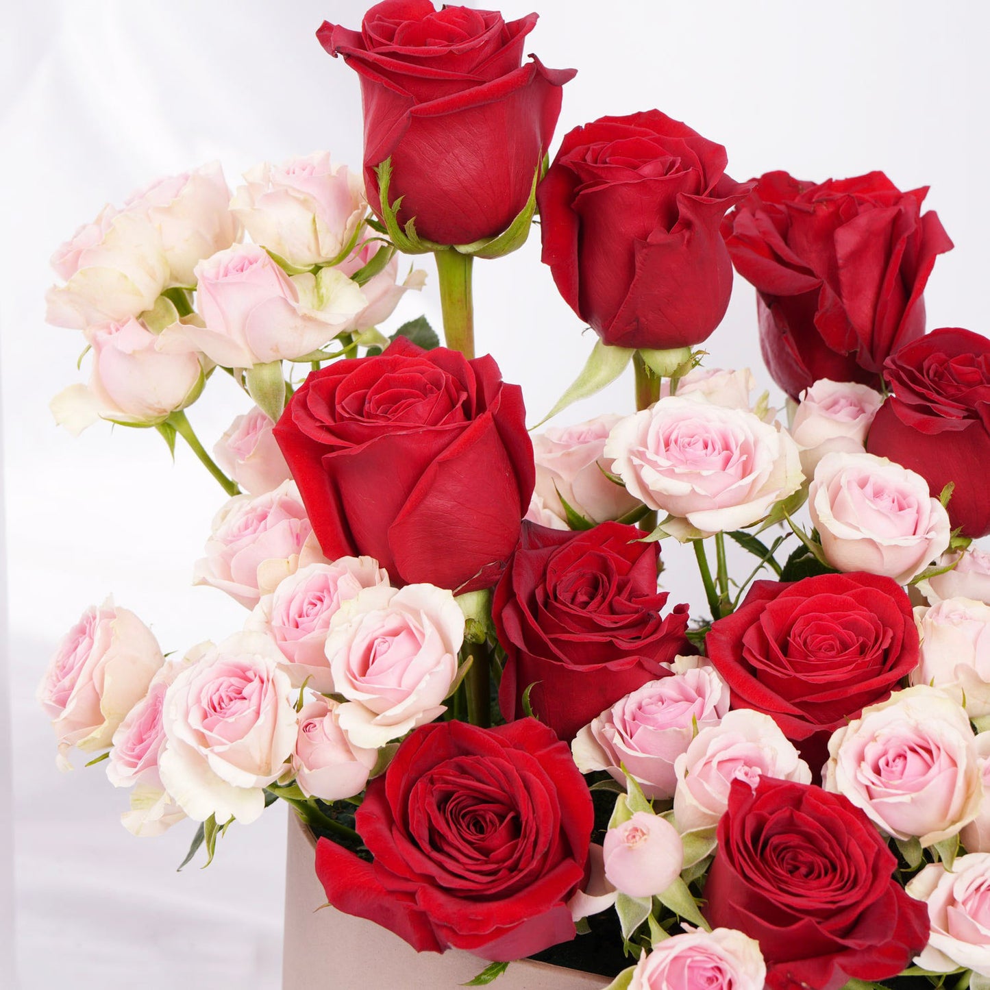Exquisite Touch of Love Valentine's Day Flower Arrangement