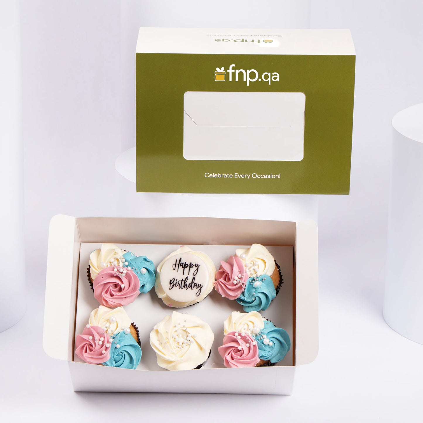 Twilight Whirl Cupcake Delight - Perfect for Every Celebration