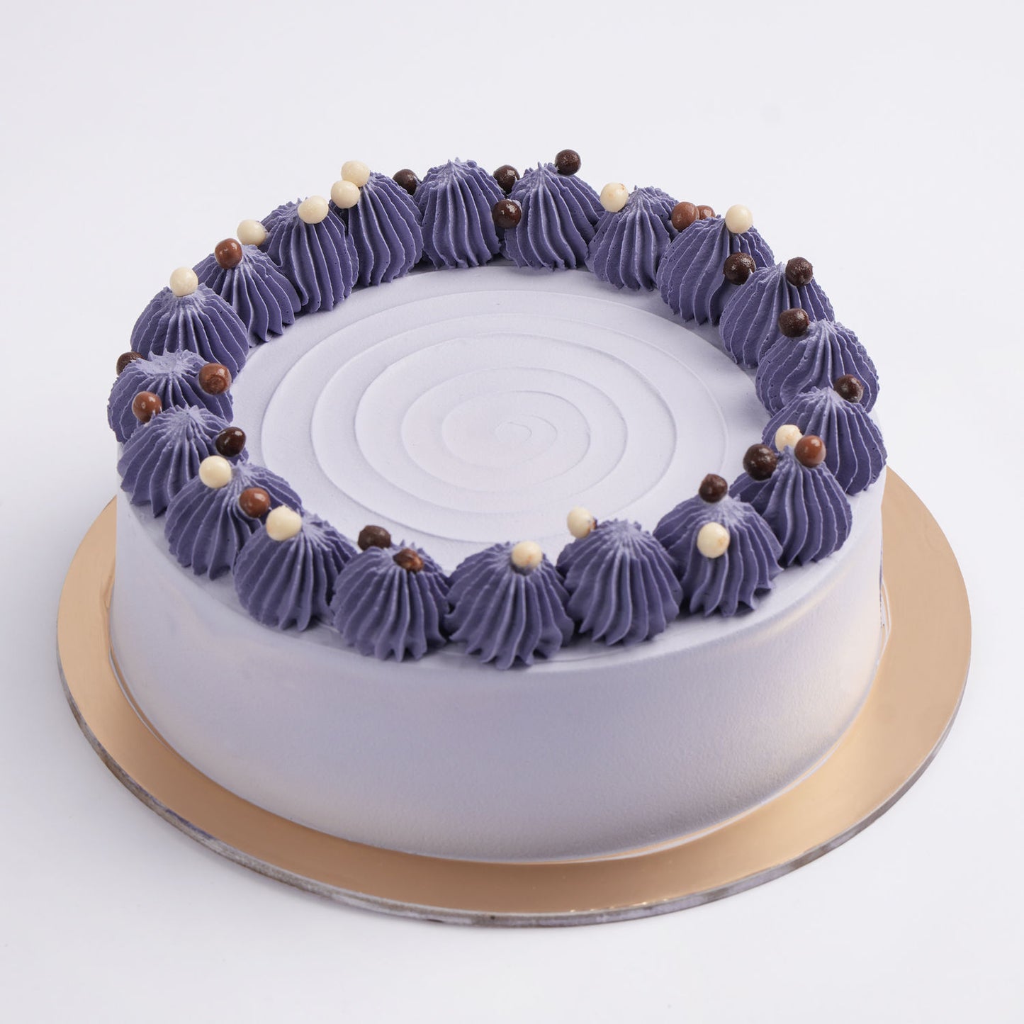 Ultimate Ube Delight Cake - A Blueberry Cream Sensation