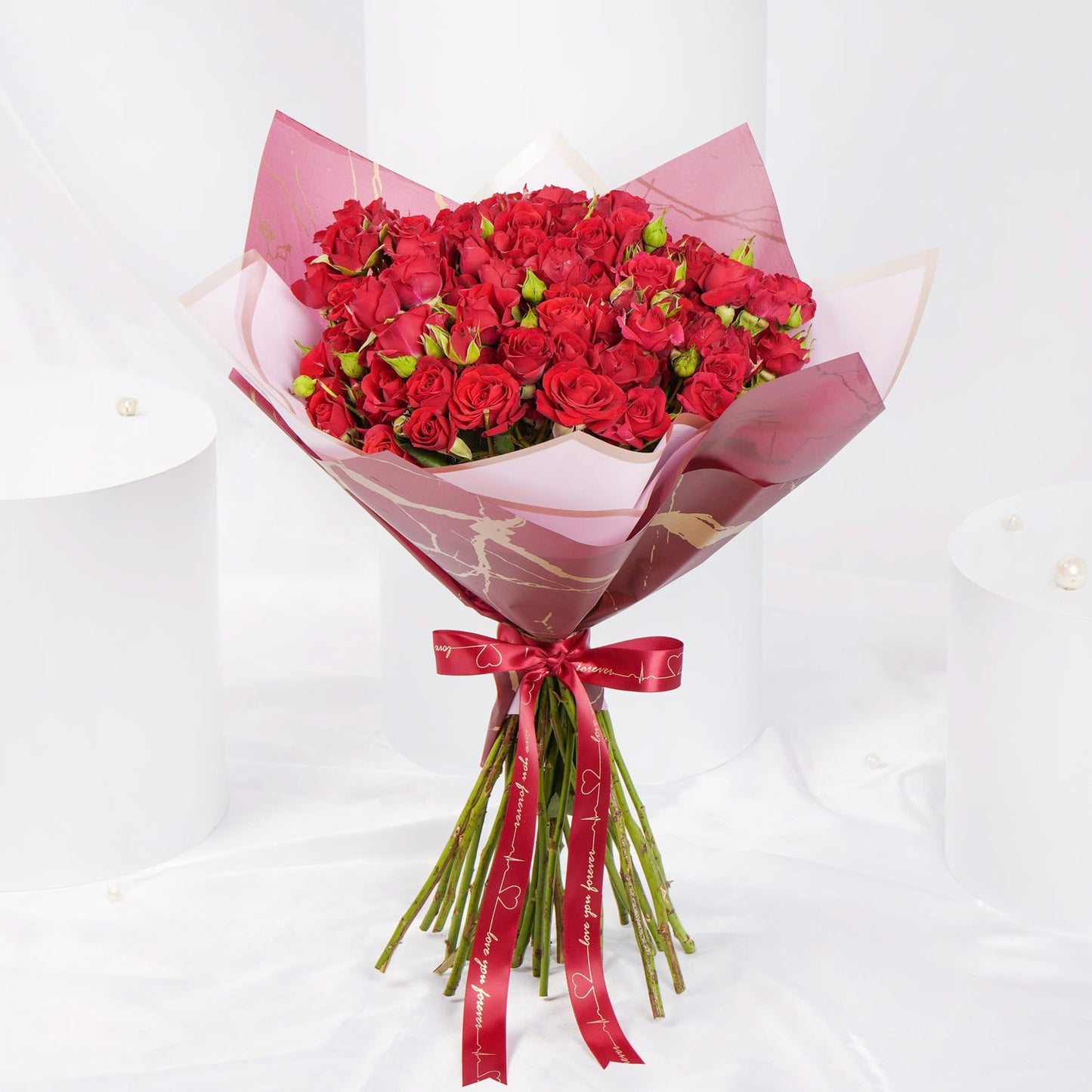 Valentine Red Spray Roses
