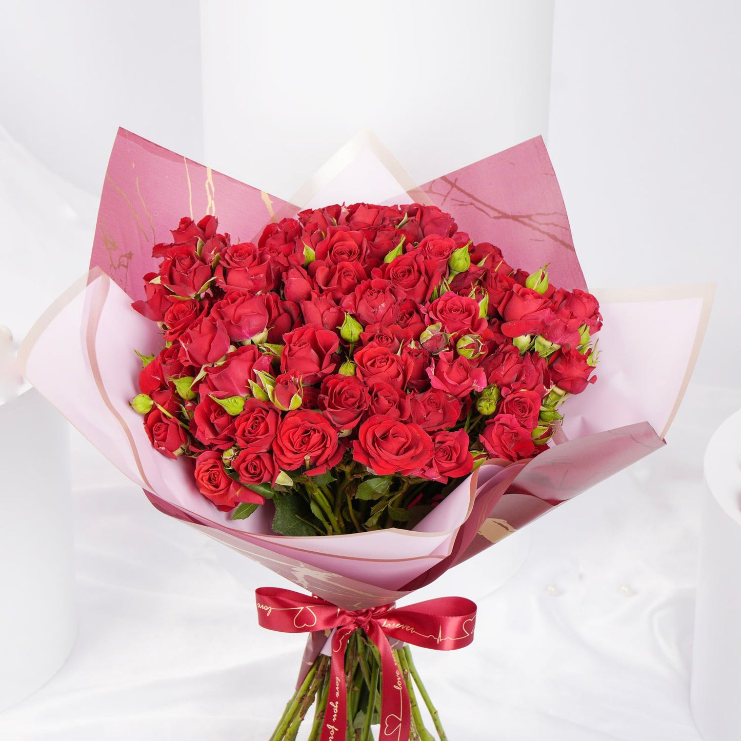 Valentine Red Spray Roses