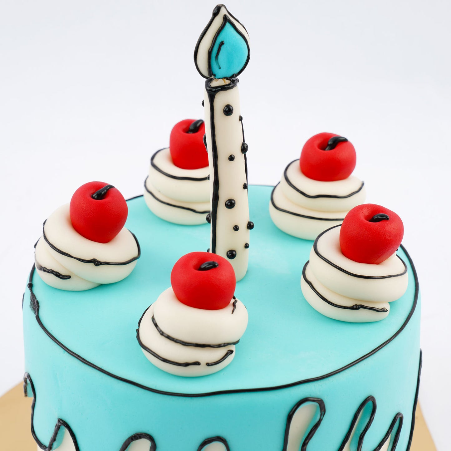Whimsical Wave Cake