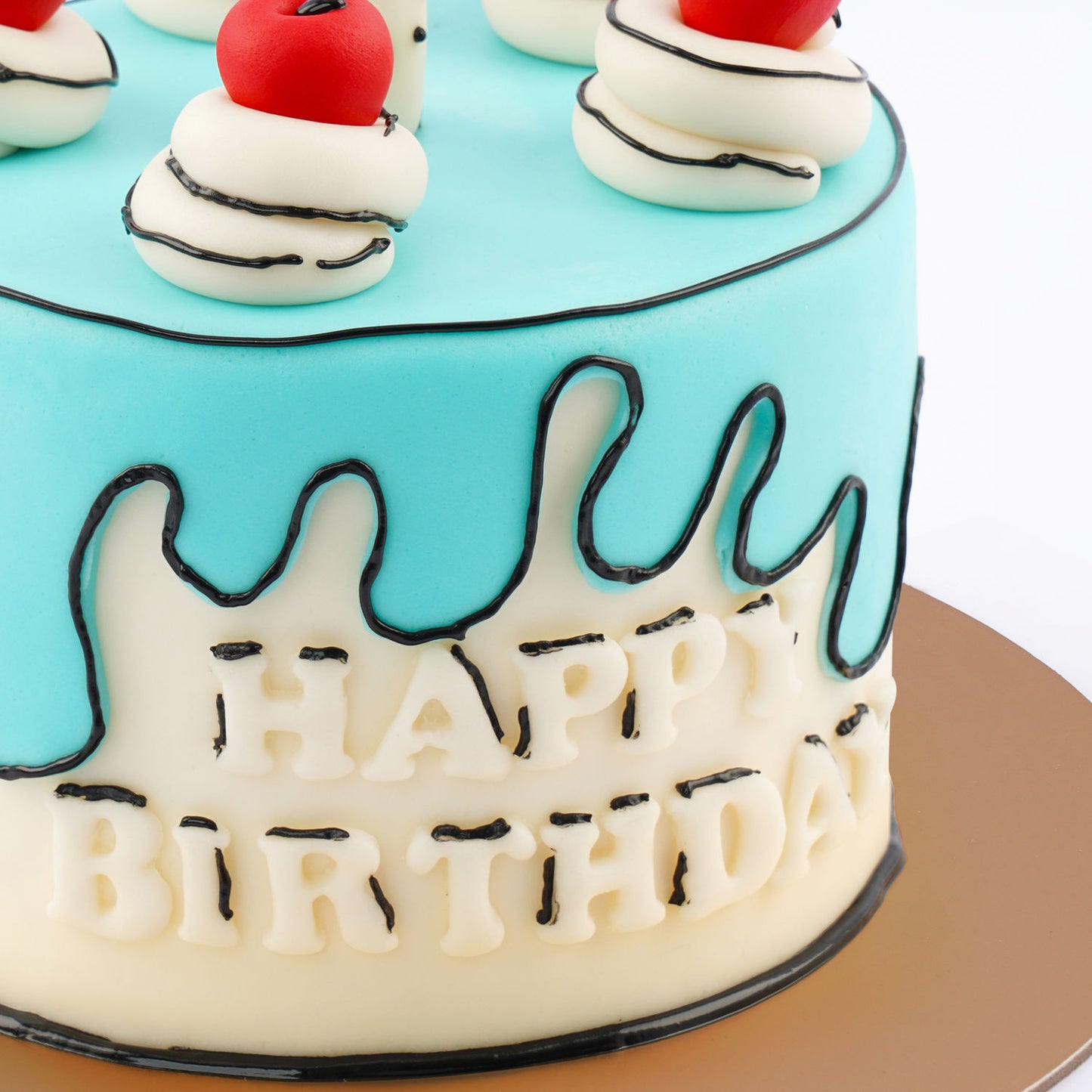 Whimsical Wave Cake
