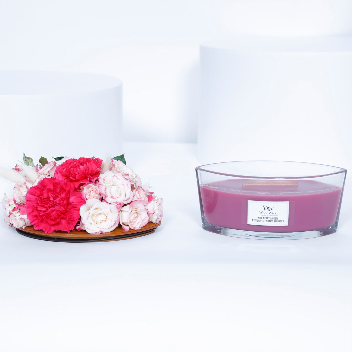 Experience the Elegance of WoodWick Ellipse Candle - Wild Berry & Beets Scented