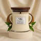 Woodwick Medium Hourglass Candle | Island Coconut Scent