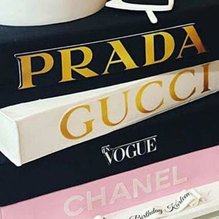 Luxurious Designer Brands 3D Cake – Perfect for Fashion Lovers