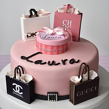 Luxurious 3D Designer Cake Inspired by Victoria's Secret
